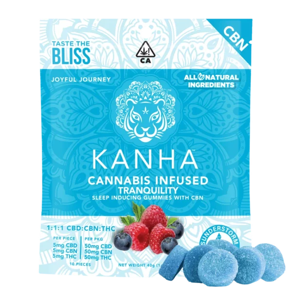 Tranquility 50mg CBD 50mg THC 50mg CBN 10pk
