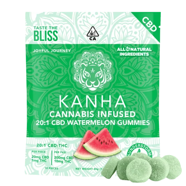 Watermelon 10pk 200mg CBD10mg THC