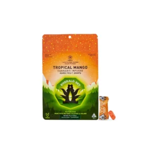 Hybrid Emerald Sky Hard Fruit Drops 20pk 5mg - 100mg Hybrid Tropical Mango
