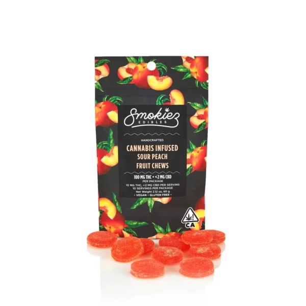 Sour Peach - Hybrid 10pk 100mg