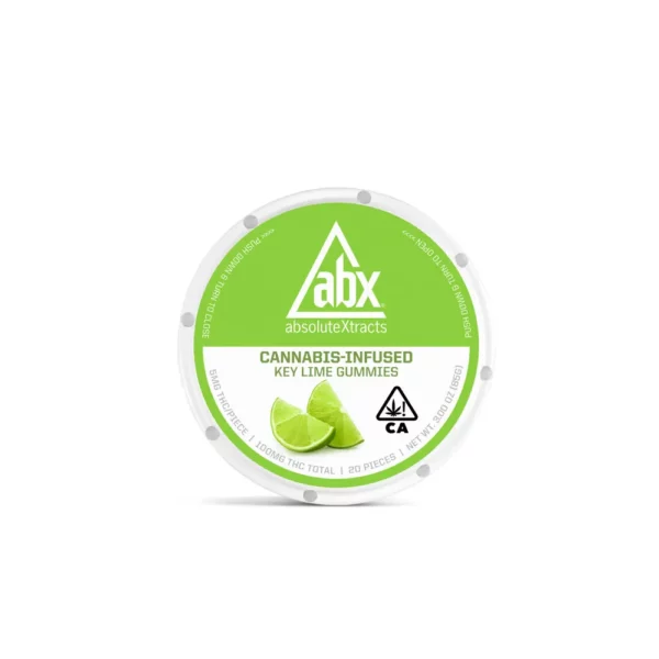 Vegan Gummies Key Lime 20pk 100mg