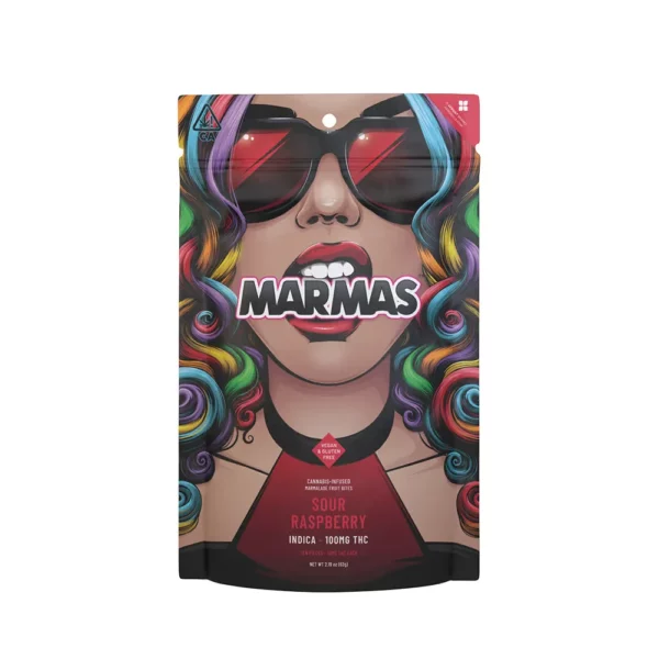 Sour Raspberry - Indica 10pk 100mg