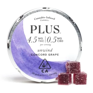 Concord Grape 20pk 90mg THC 10mg CBD