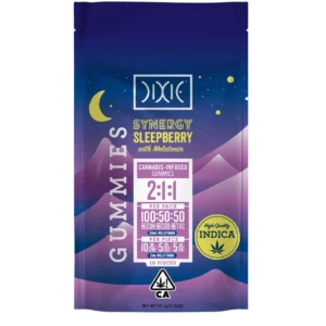 SYNERGY Sleepberry CBN CBD THC - With Melatonin 10pk 100mg CBN 50mg CBD 50mg THC