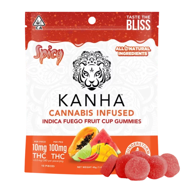 Spicy Fuego Fruit Cup - Indica 100mg