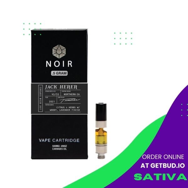 Sativa Jack Herer Vape Cartridge